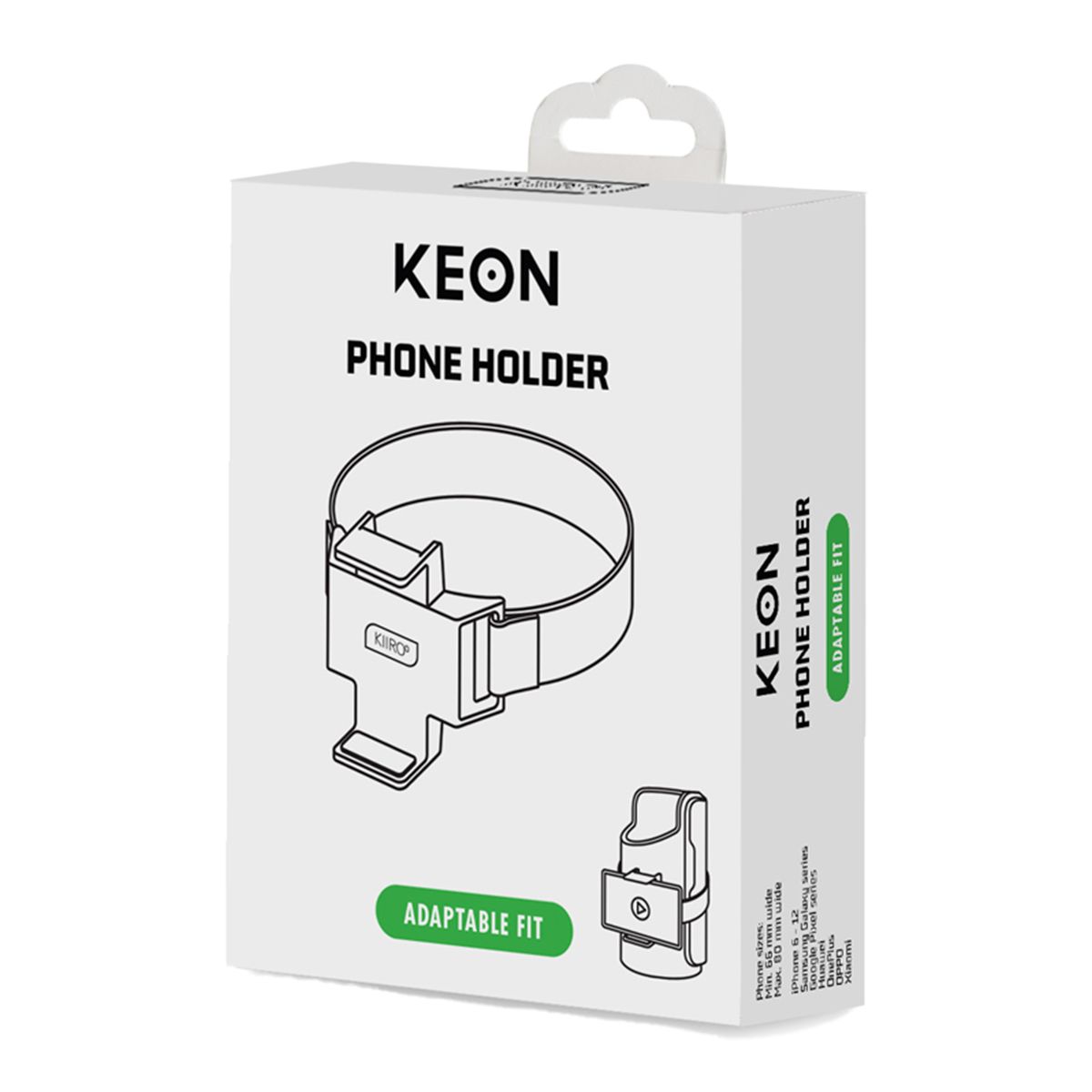 Kiiroo - Keon Accessory Phone Holder - Black