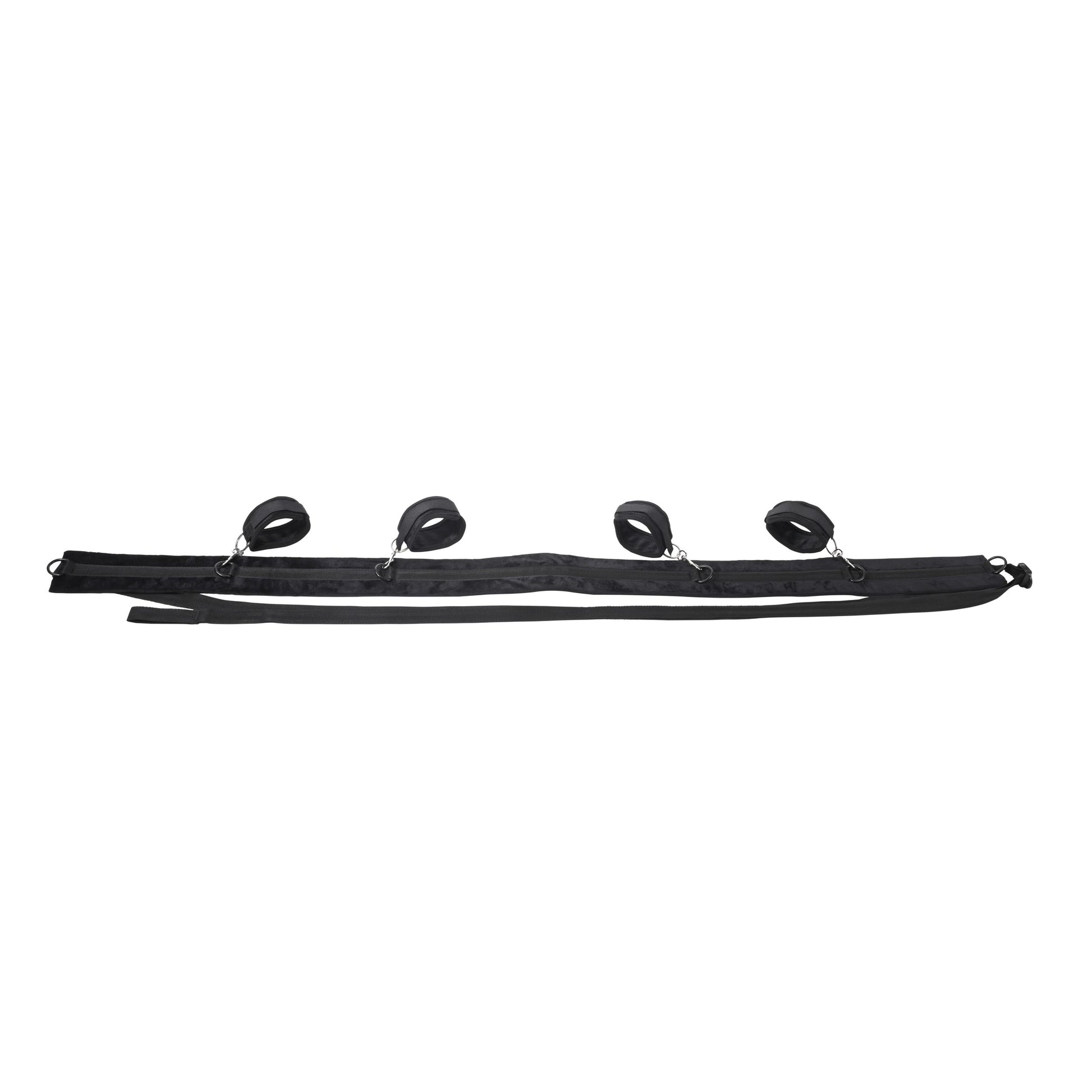 SPORTSHEETS – No Matter Where Bondage Restraint System – Black