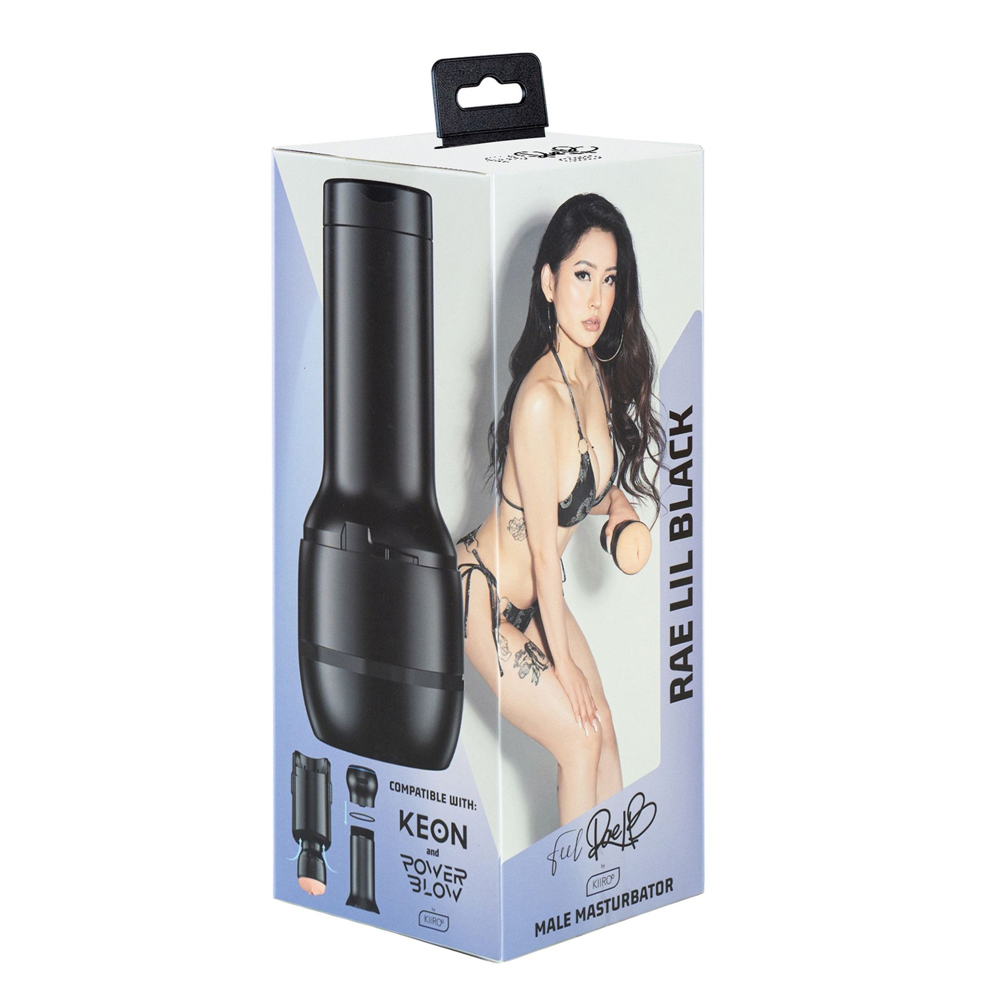 Kiiroo - Feel Rae Lil Black Masturbator - Black