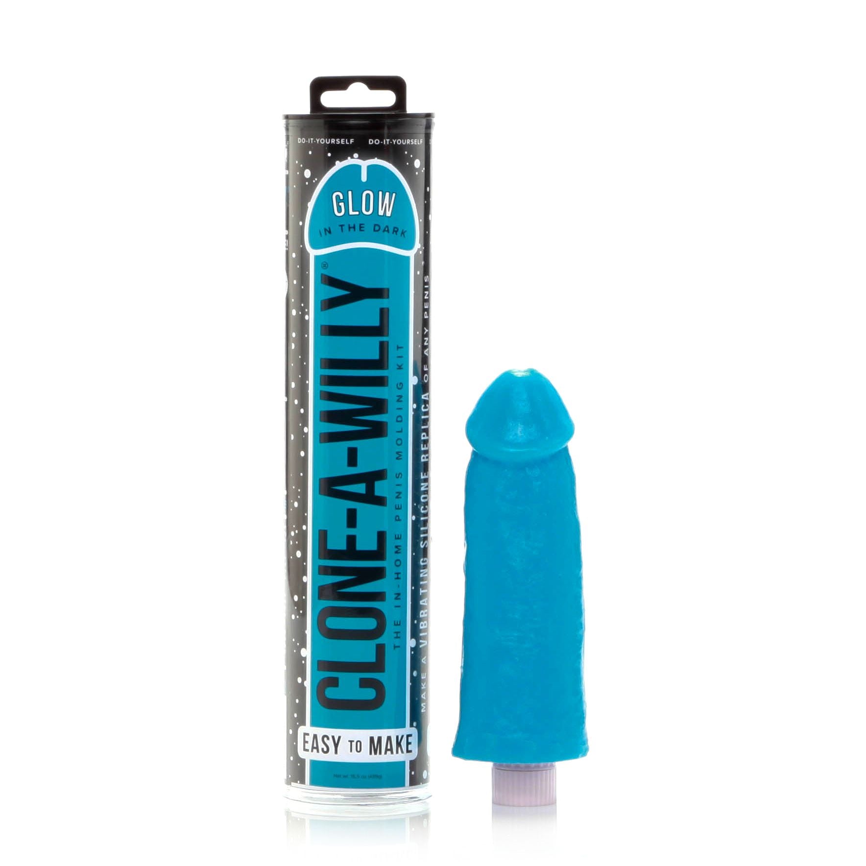 Clone-A-Willy Kit Glow-in-the-Dark Blue dildo by Clone a Willy