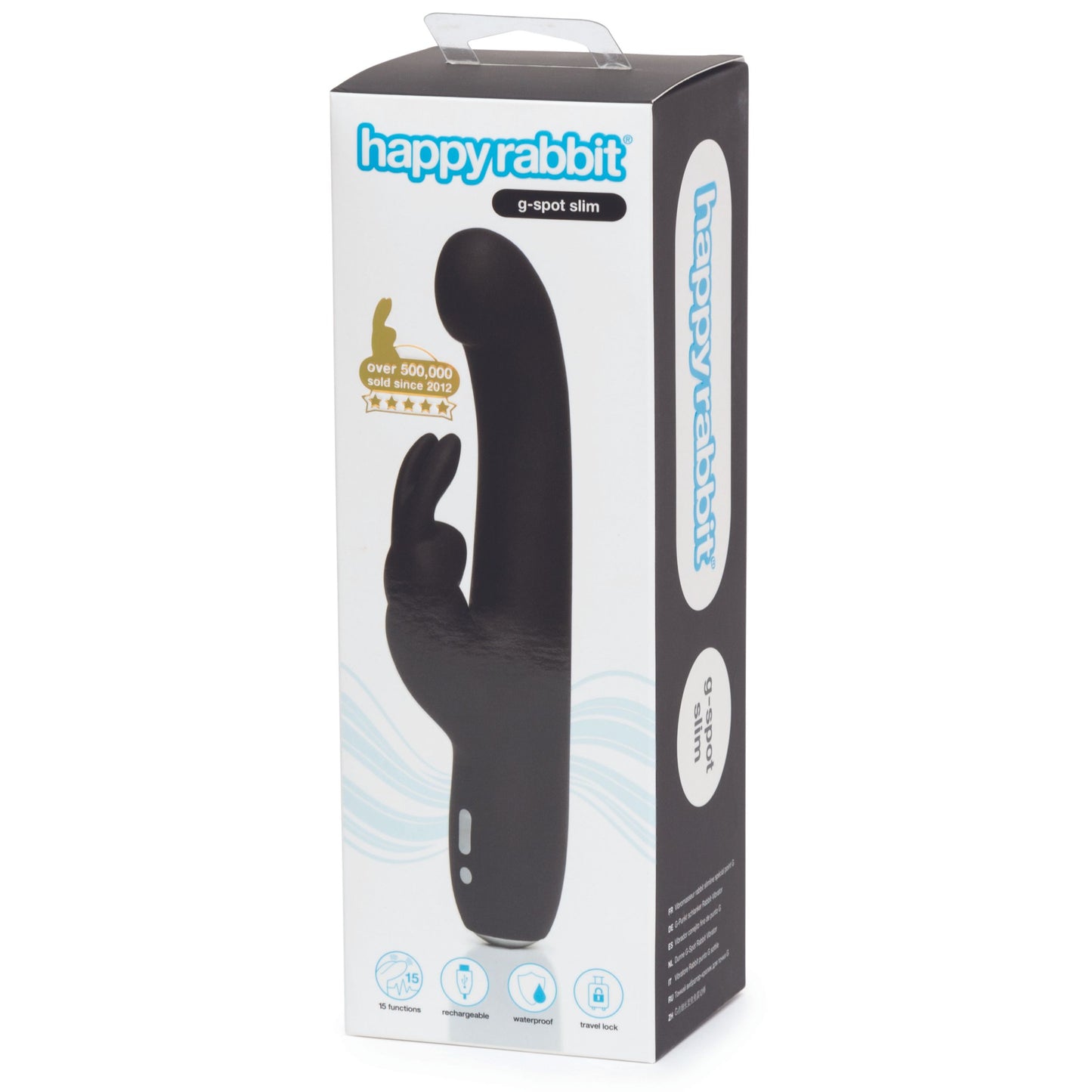Happy Rabbit – Slimline G-Spot Rabbit Vibrator – Black