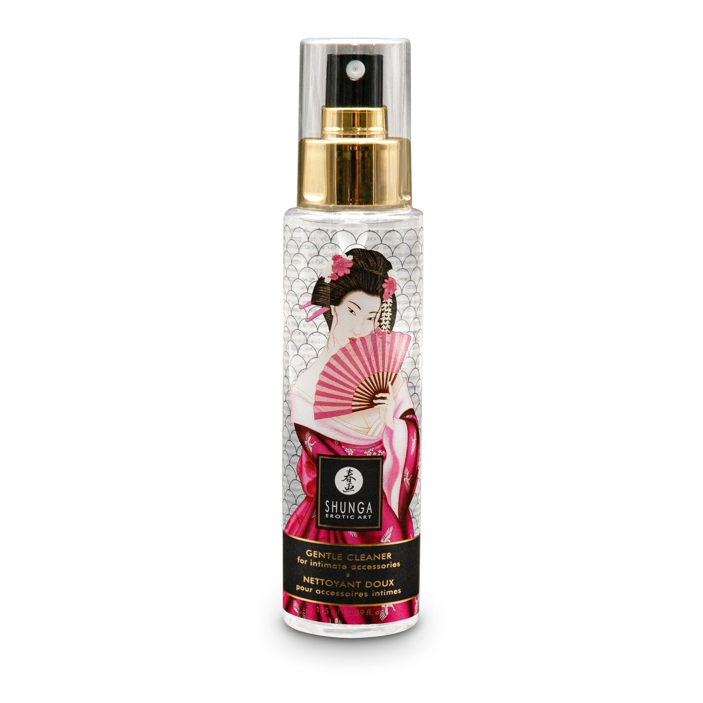 Shunga Gentle Toy Cleaner lubricant bottle