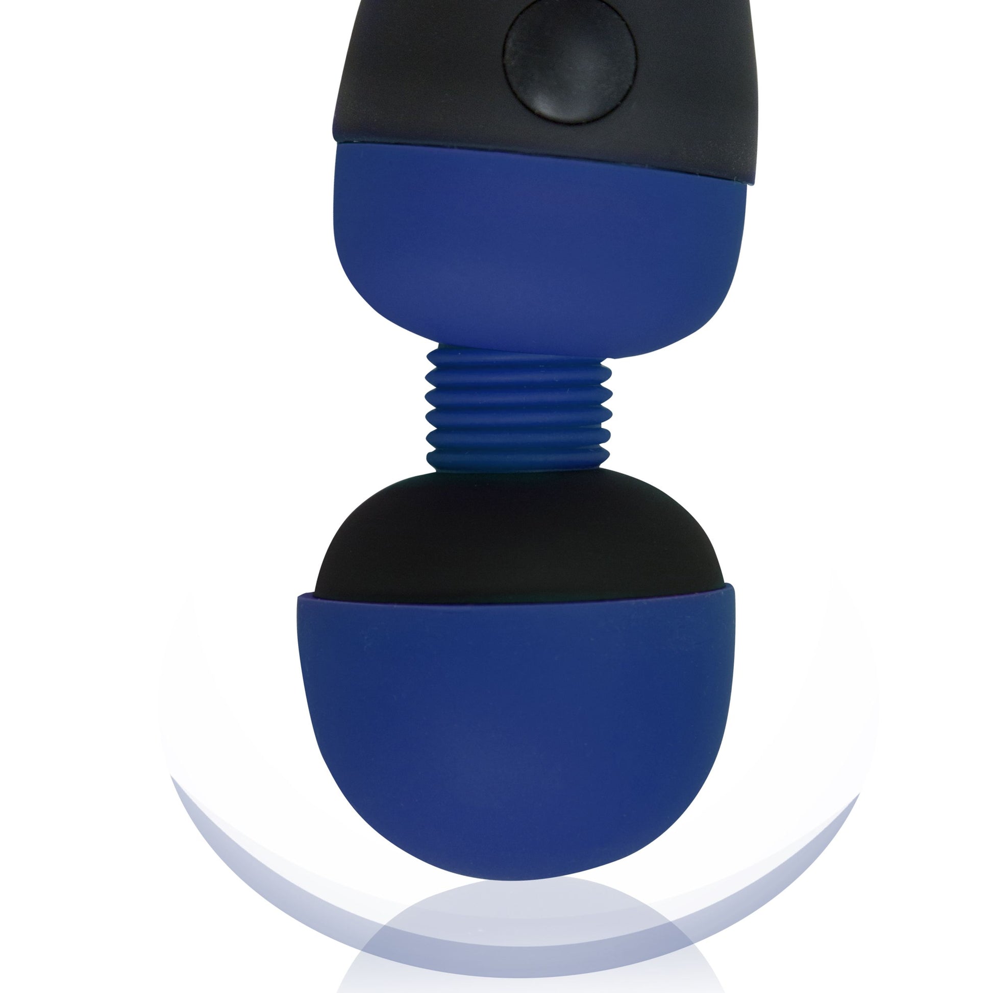 Palm Power – Personal Massager Wand Vibrator - Blue