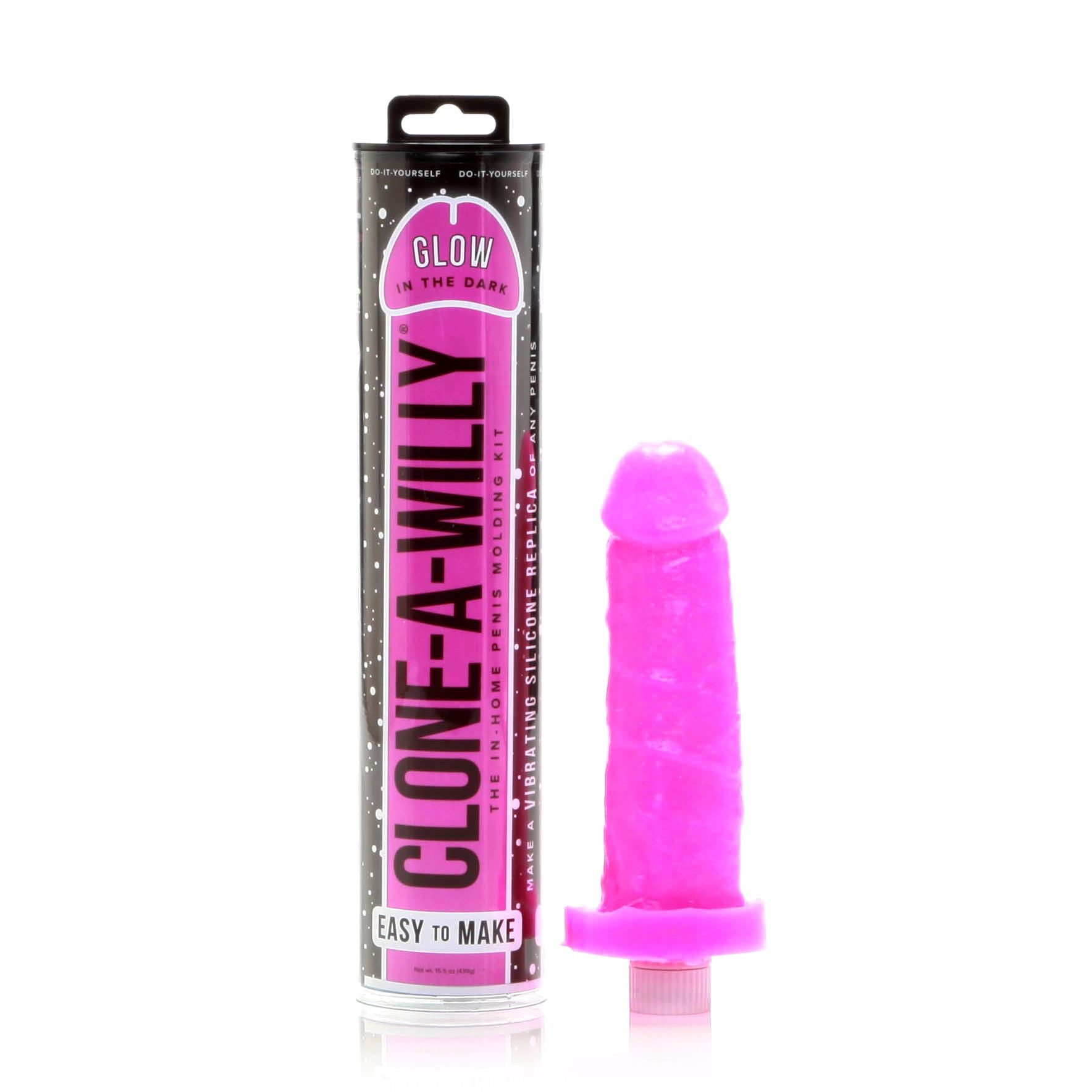 Clone-A-Willy - Kit Glow-in-the-Dark - Hot Pink