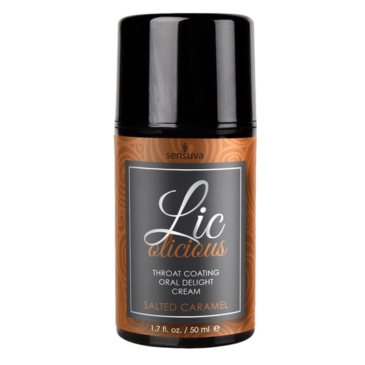Sensuva - Lic-o-licious Oral Delight Cream Salted Caramel 50