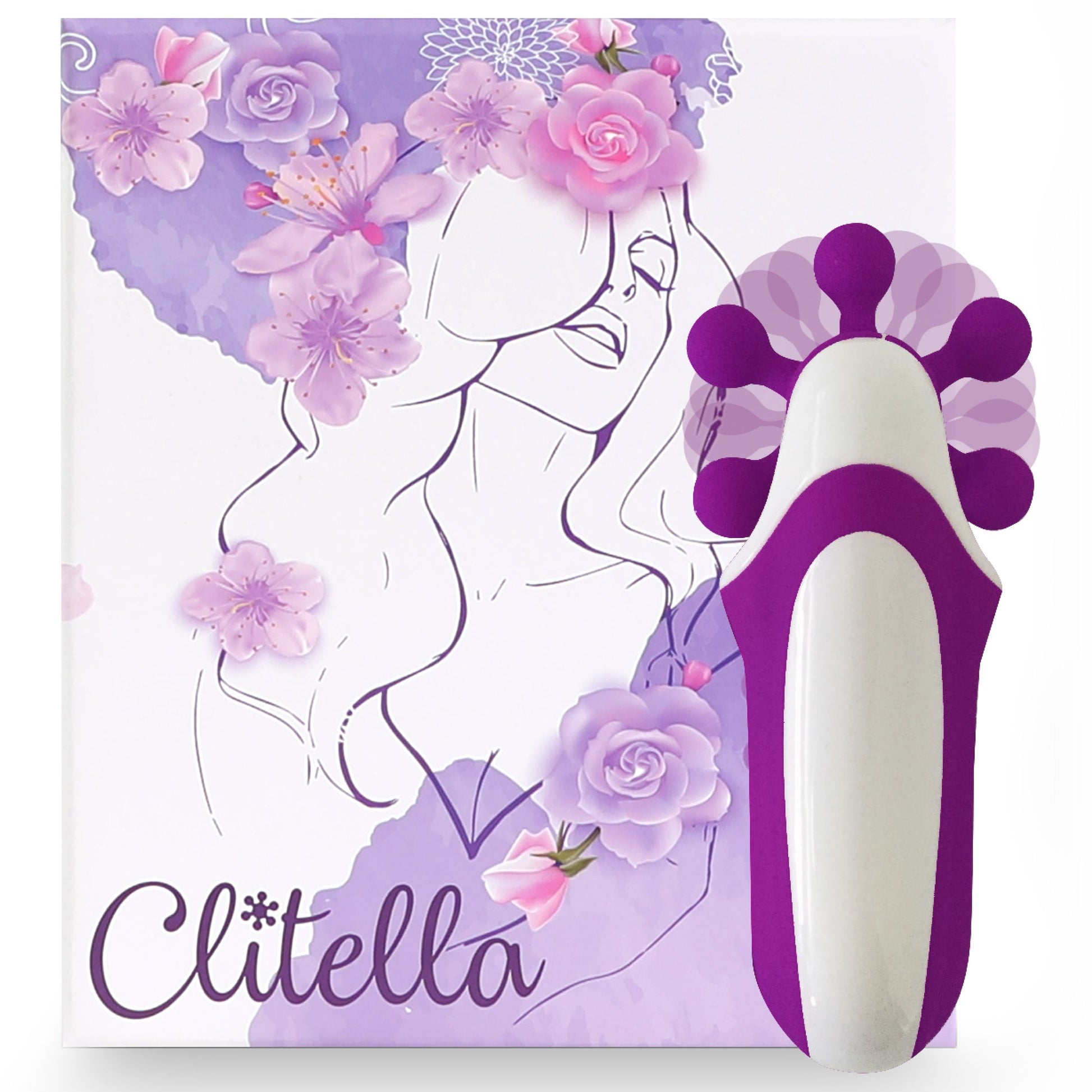 FeelzToys Clitella Oral Clitoral Stimulator Purple lingerie