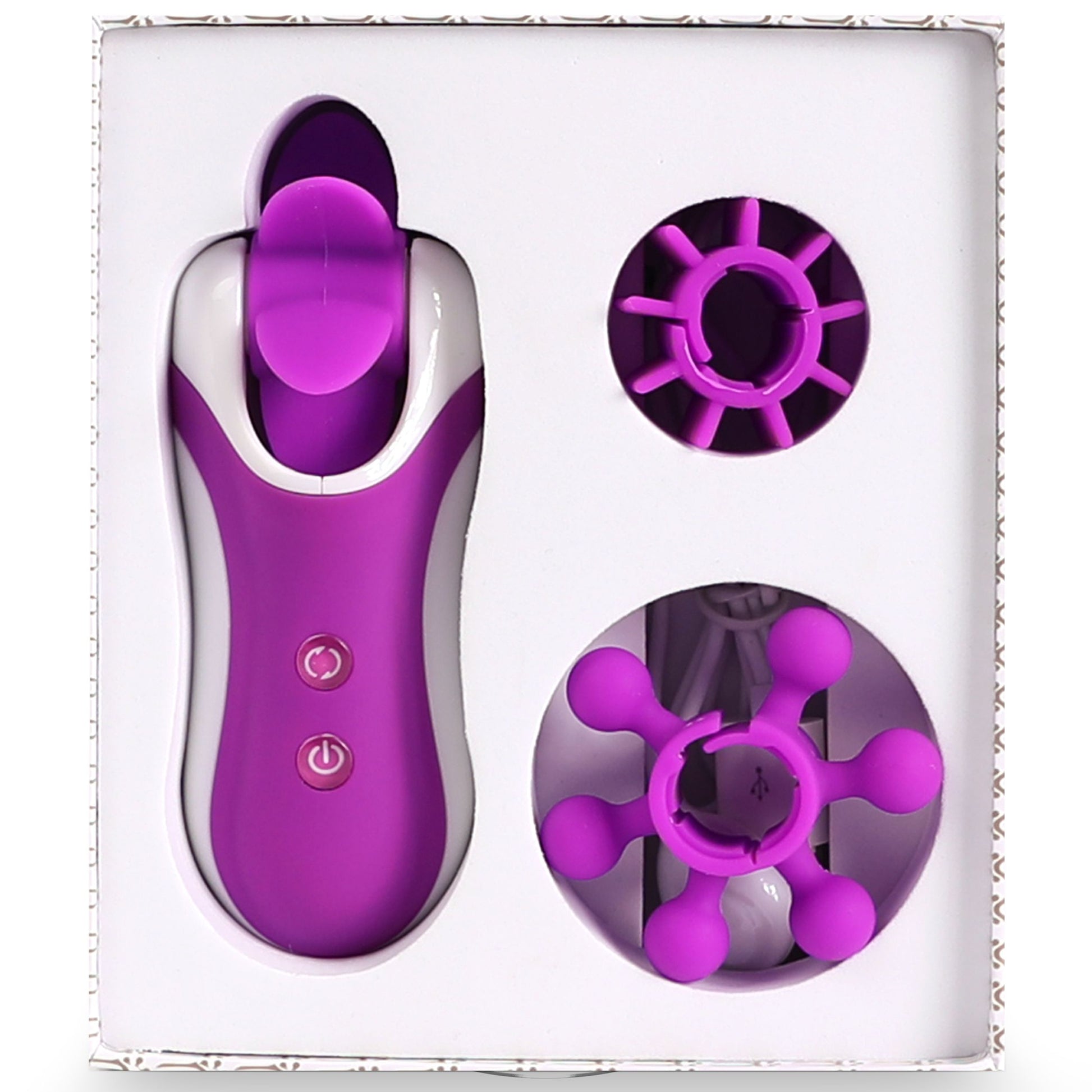 FeelzToys - Clitella Oral Clitoral Stimulator - Purple