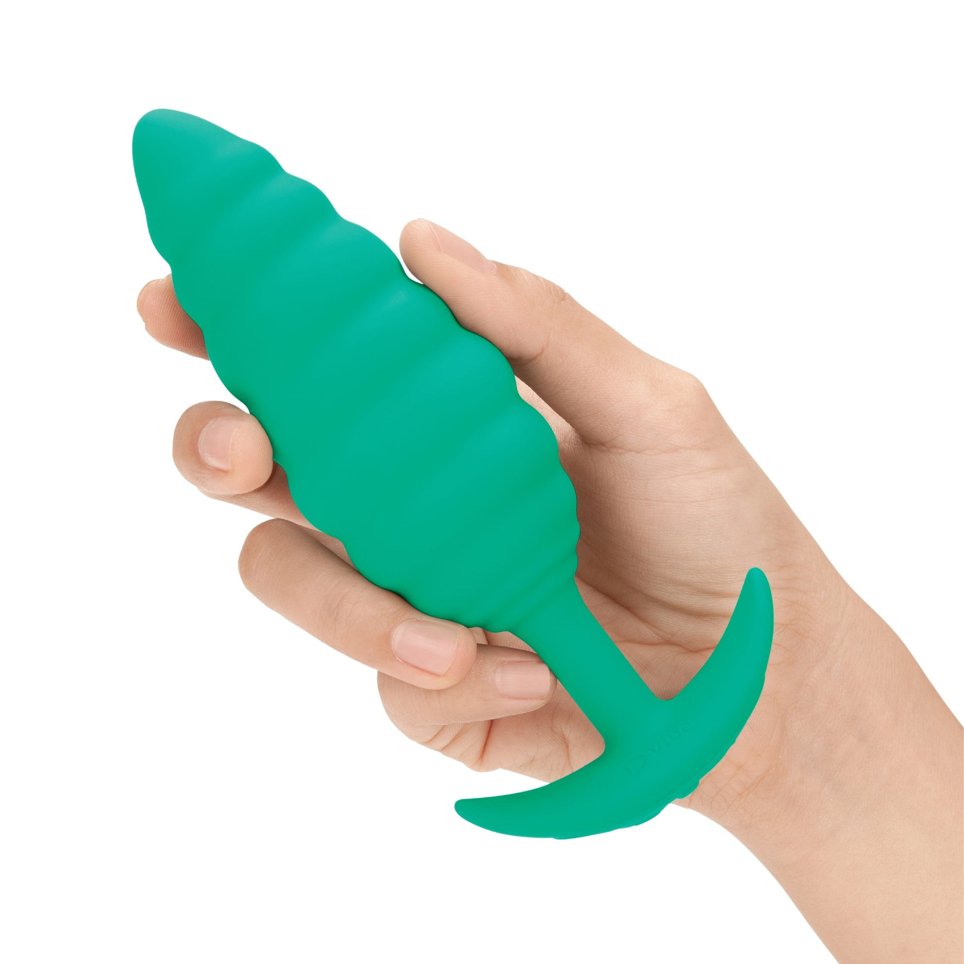 B-Vibe - Texture Plug Twist Green