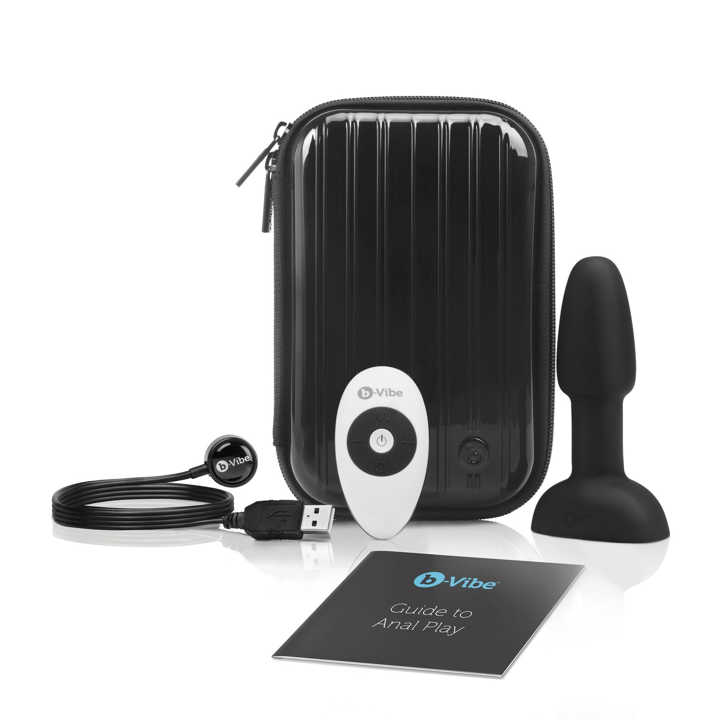 B-Vibe - Rimming Petite Remote Control Plug Black