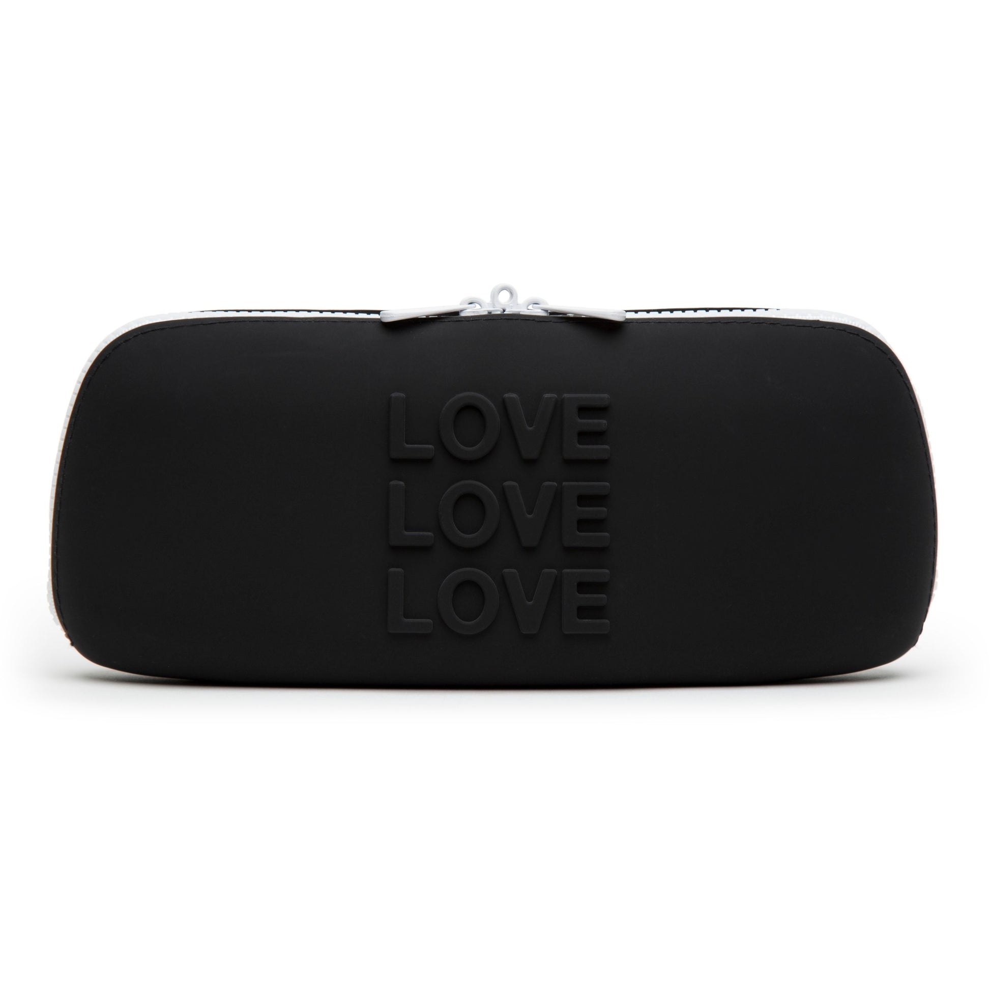 Happy Rabbit – LOVE Storage Zip Bag – Medium Black
