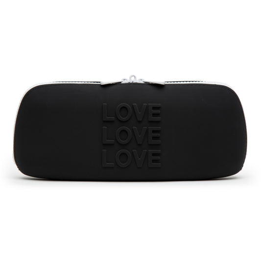Happy Rabbit – LOVE Storage Zip Bag – Medium Black