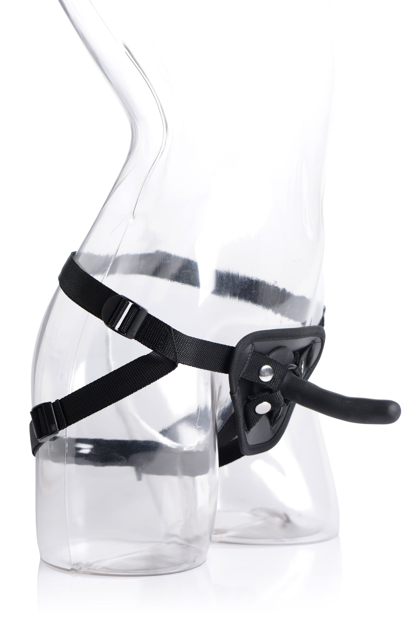 Master Series - Pegged Pegging Dildo with Harness