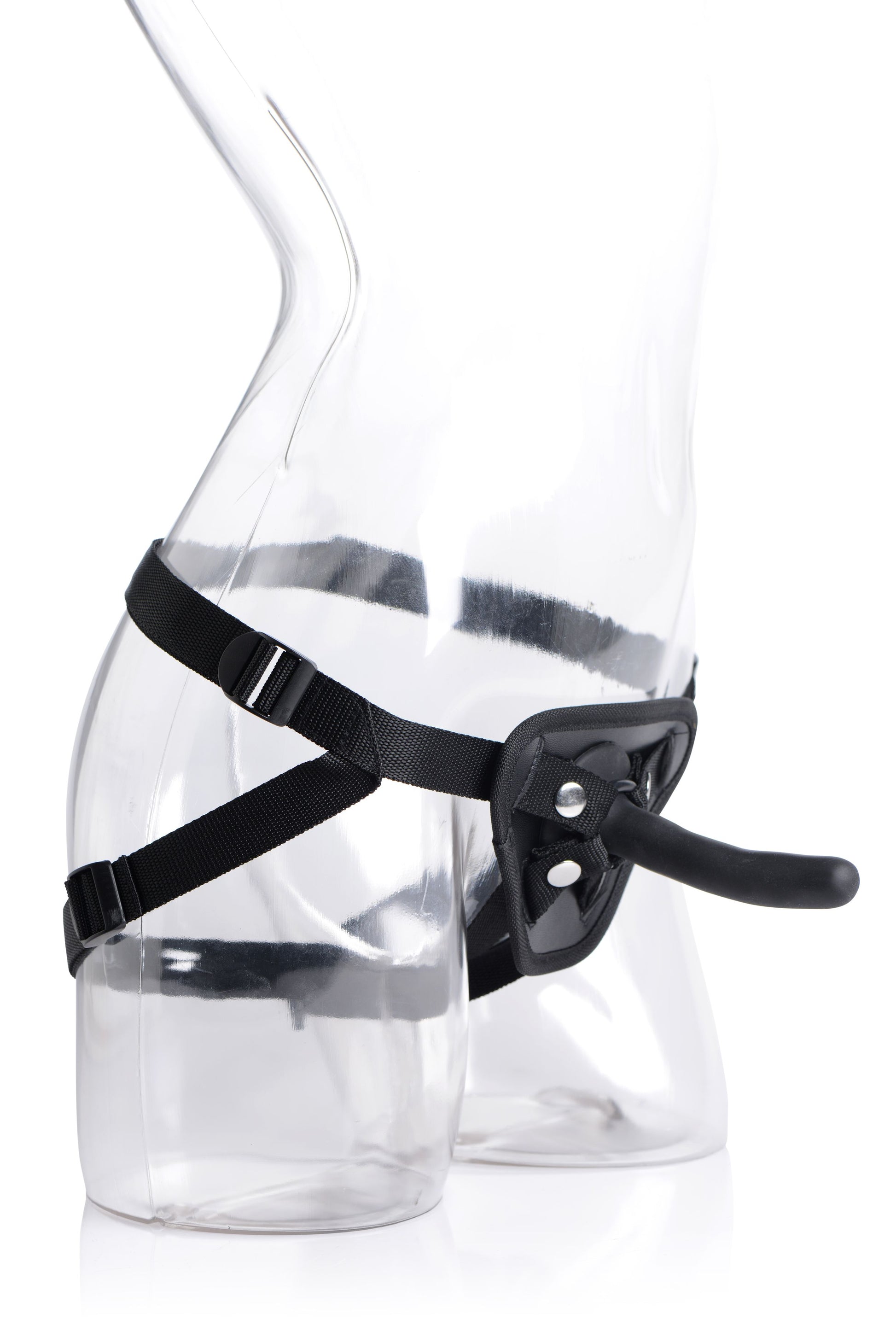 Master Series - Pegged Pegging Dildo with Harness