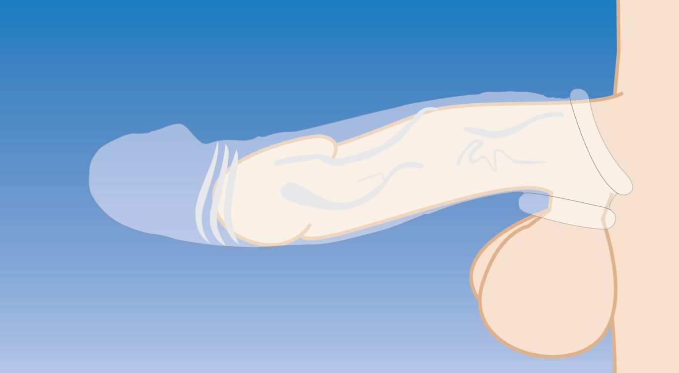 Size Matters - Clear Extender Curved Penis Sleeve