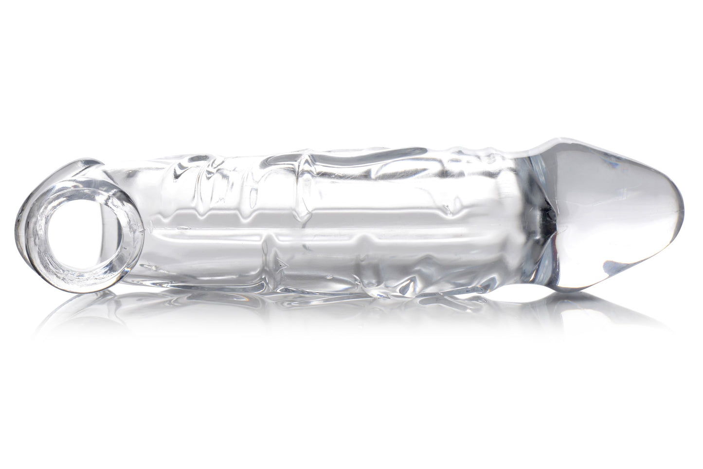 Size Matters - Clear Extender Curved Penis Sleeve