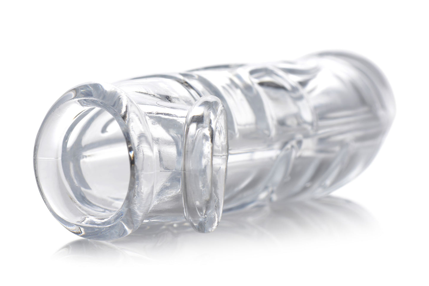Size Matters - Clear Extender Curved Penis Sleeve