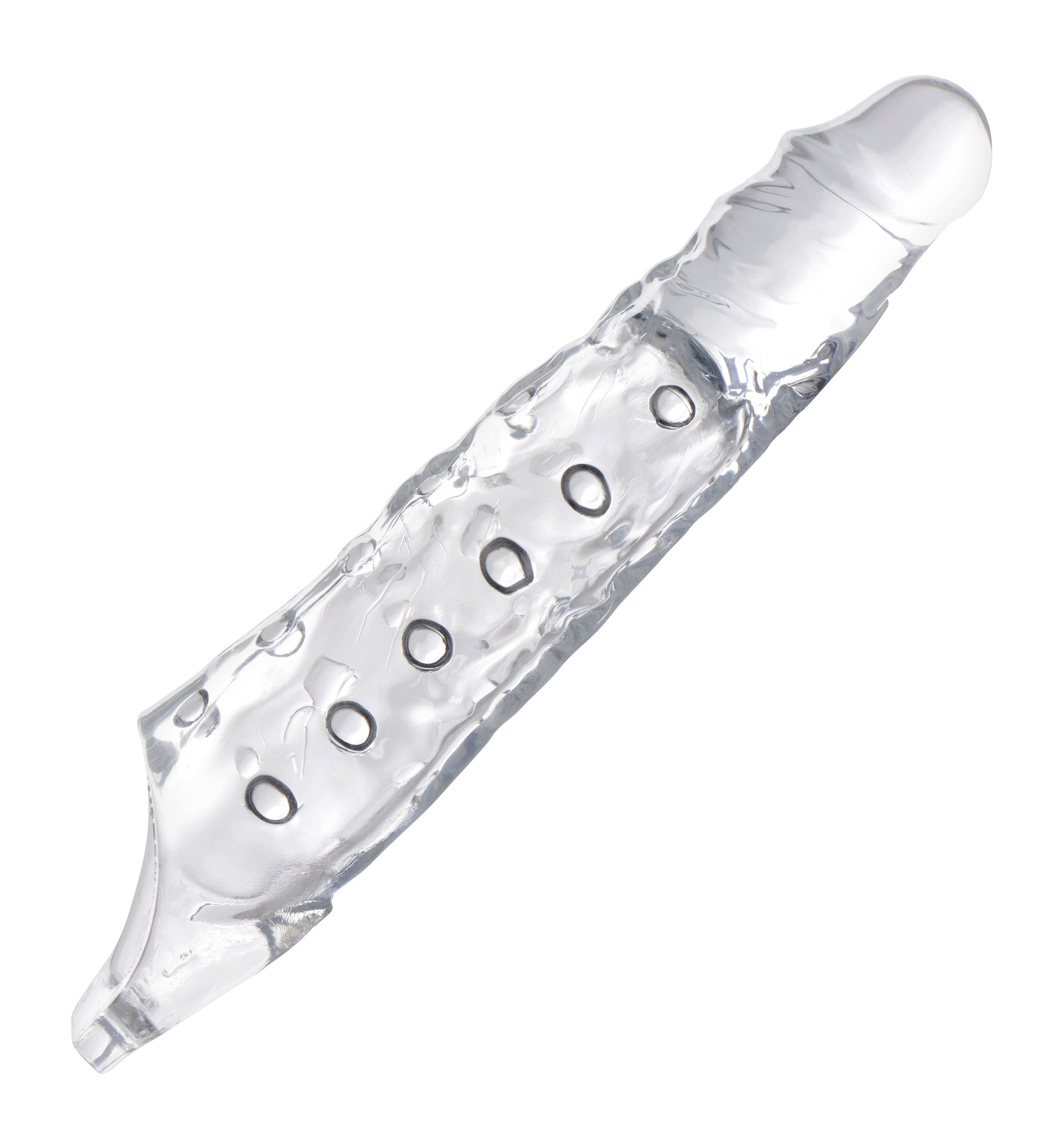 Extender Penis Sleeve With Nubs - Clear