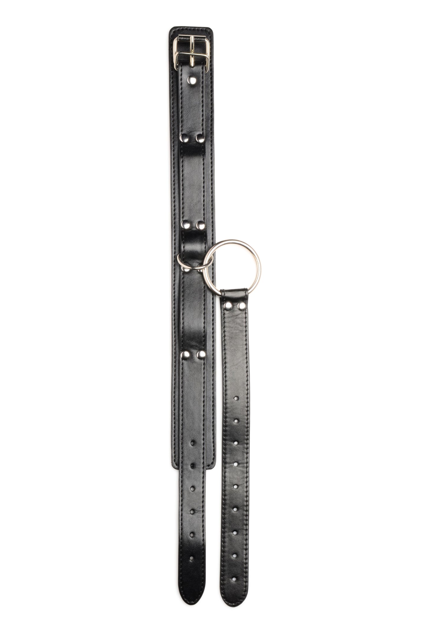 Strict - Collar with Cuffs Restraint Set - Black