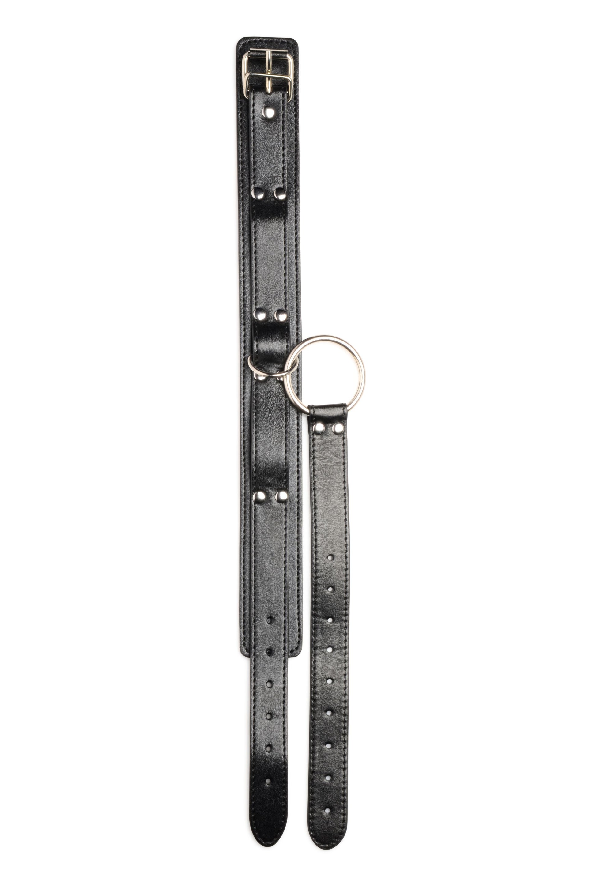 Strict - Collar with Cuffs Restraint Set - Black