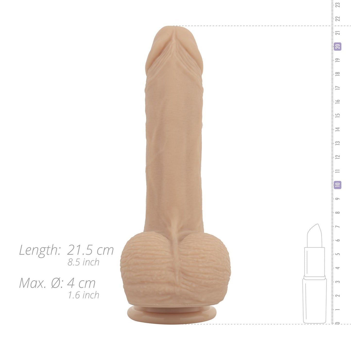 Real Fantasy -  Mason Thrusting, Heating, Vibrating Dildo