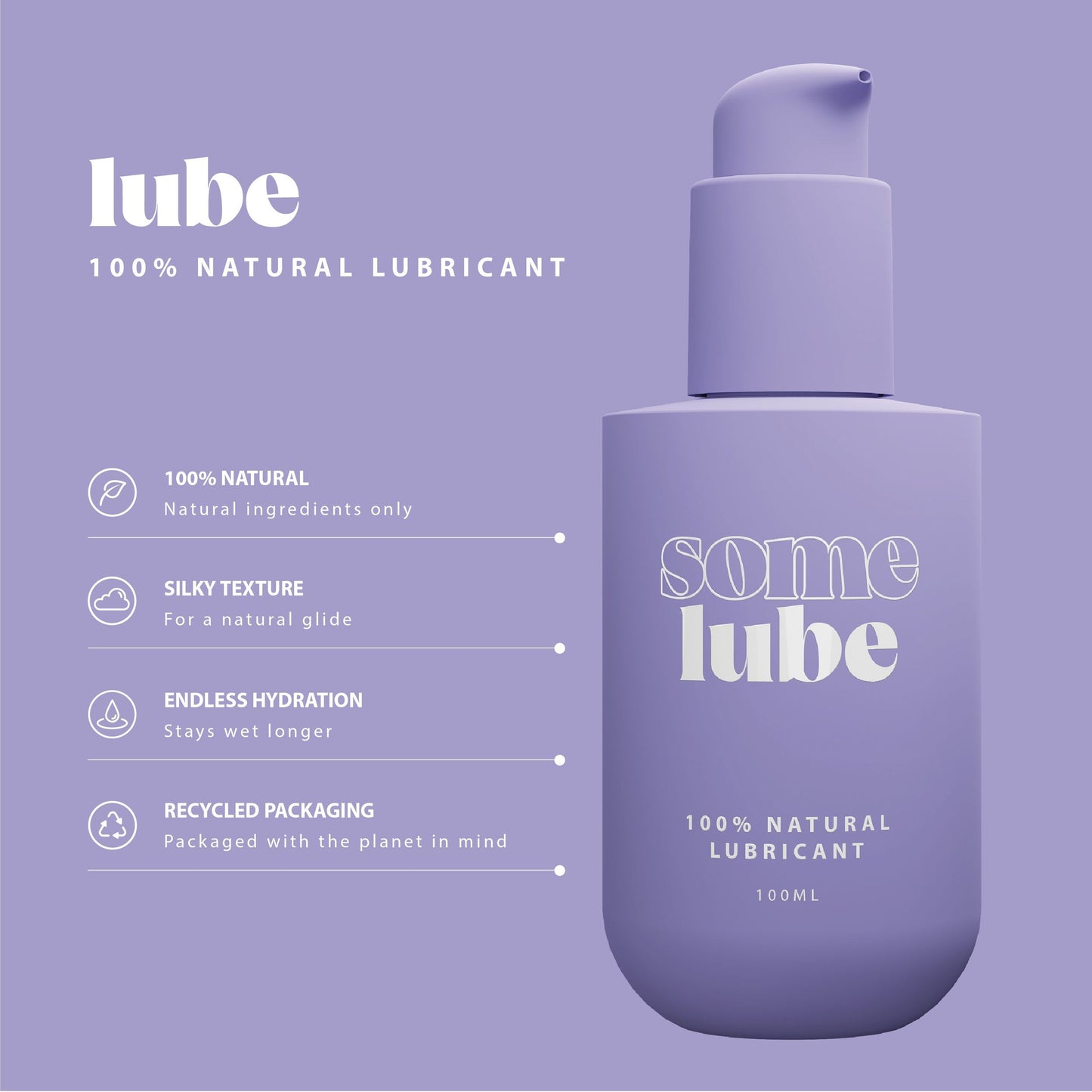 SOME LUBE - Natural Lubricant - 100 ml