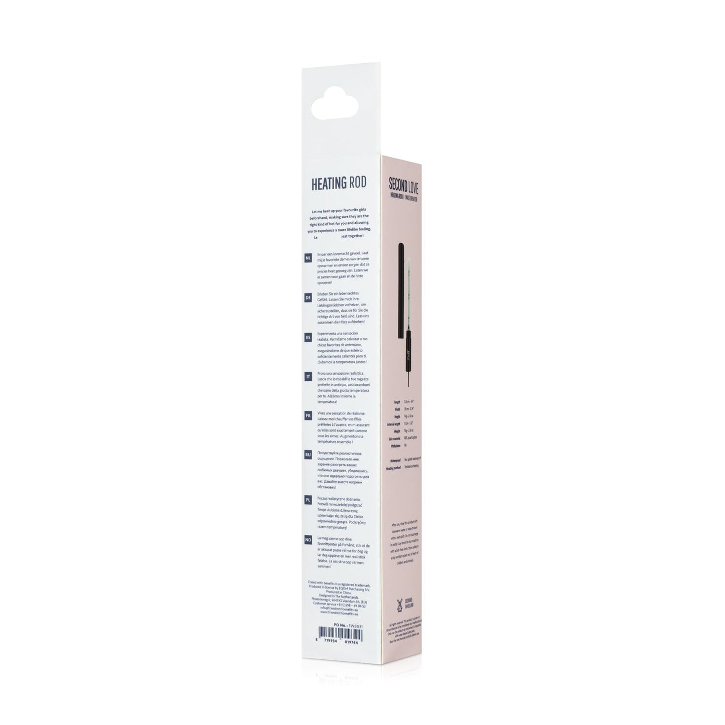 Friend with Benefits - Make Me Hot Heating Rod for Masturbators