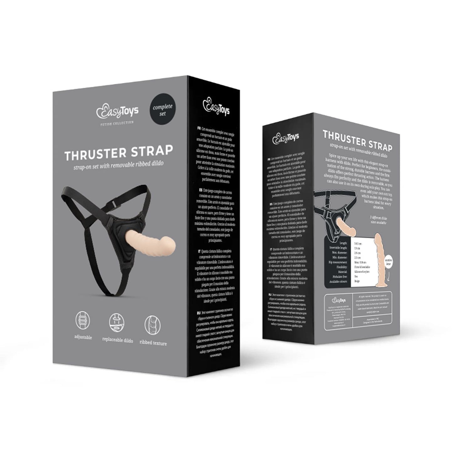 Easytoys Fetish - Strap-On Dildo with Harness