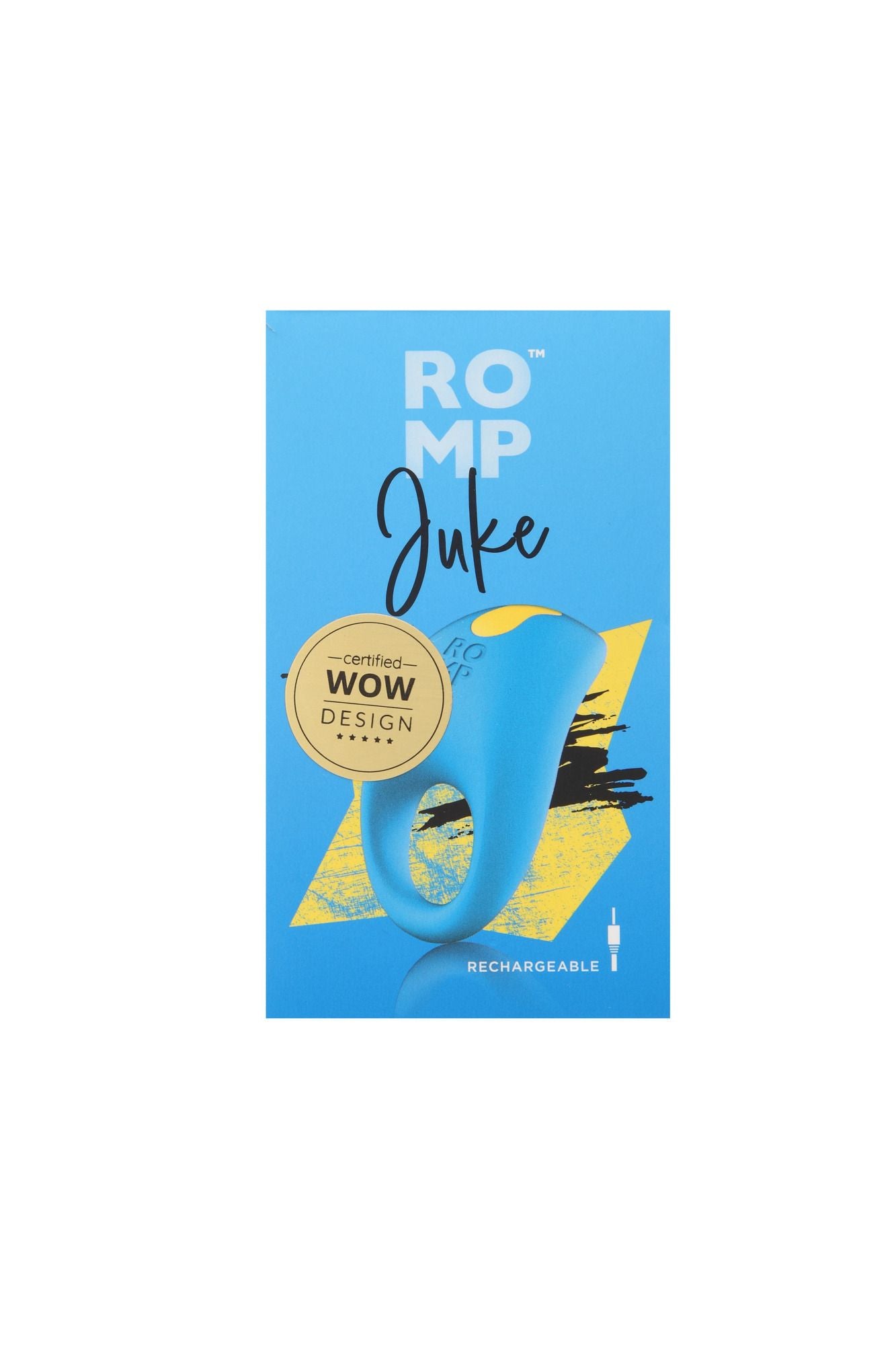 ROMP – Juke Vibrating Cock Ring – Blue