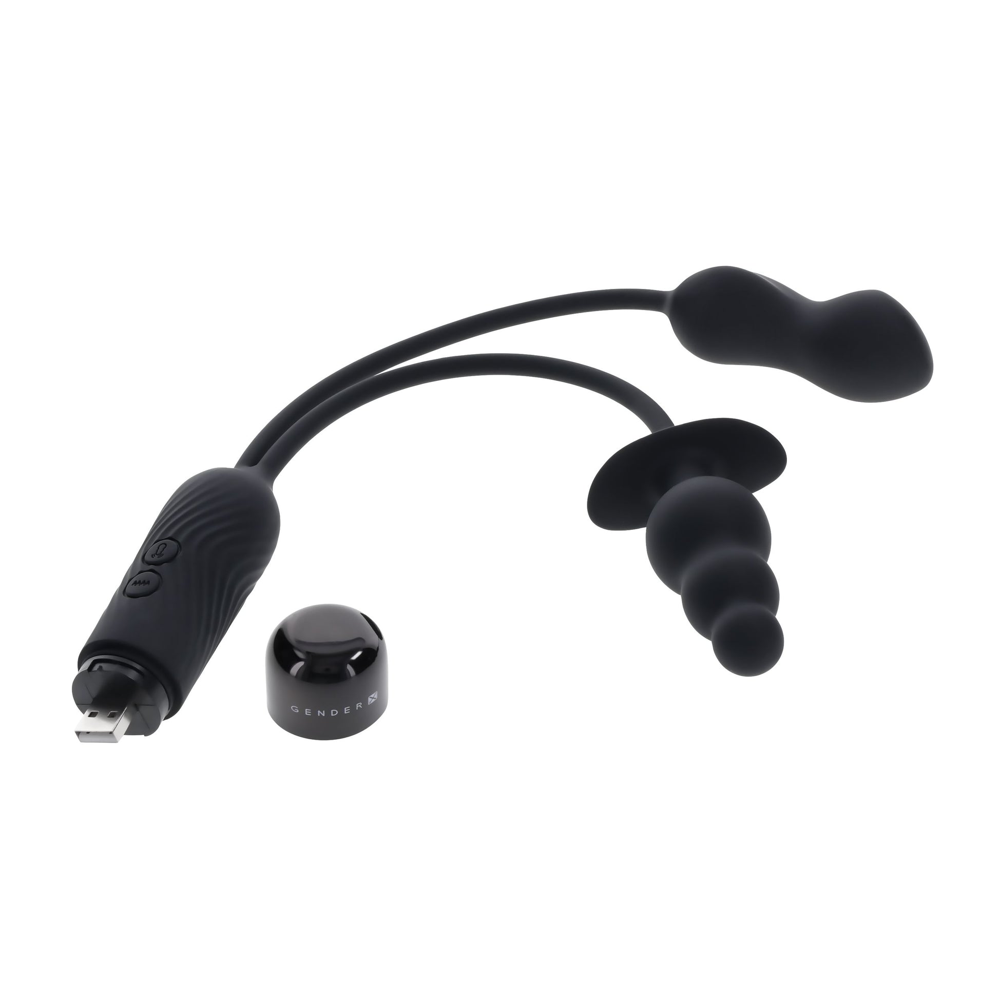 Evolved Novelties - Double My Pleasure - Black