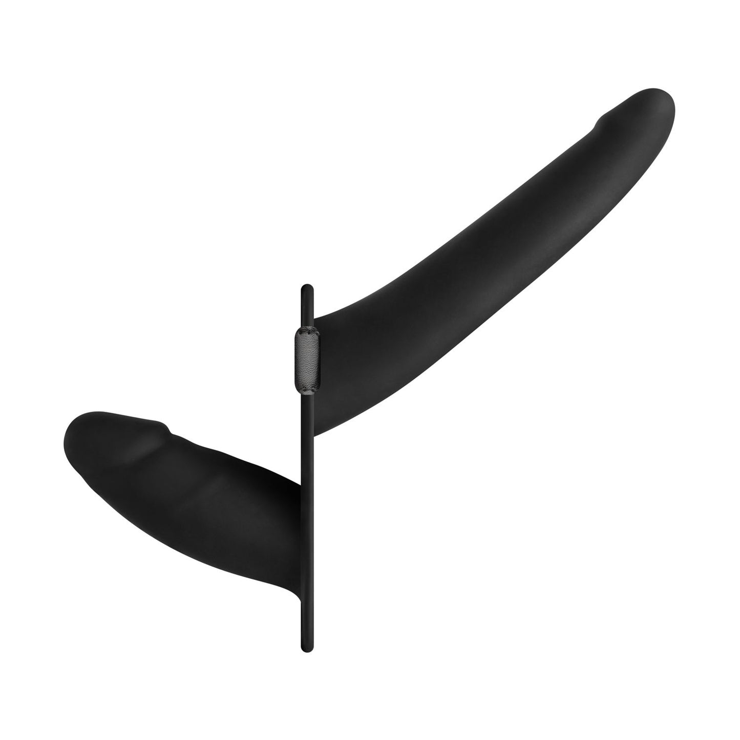 Easytoys Fetish - Double-Sided Strap-On Dildo - Black