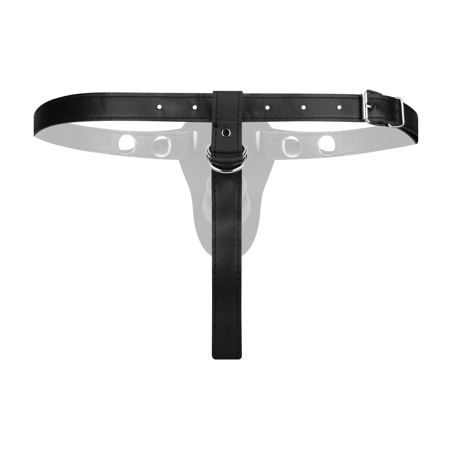 Easytoys Fetish - Double-Sided Strap-On Dildo - Black