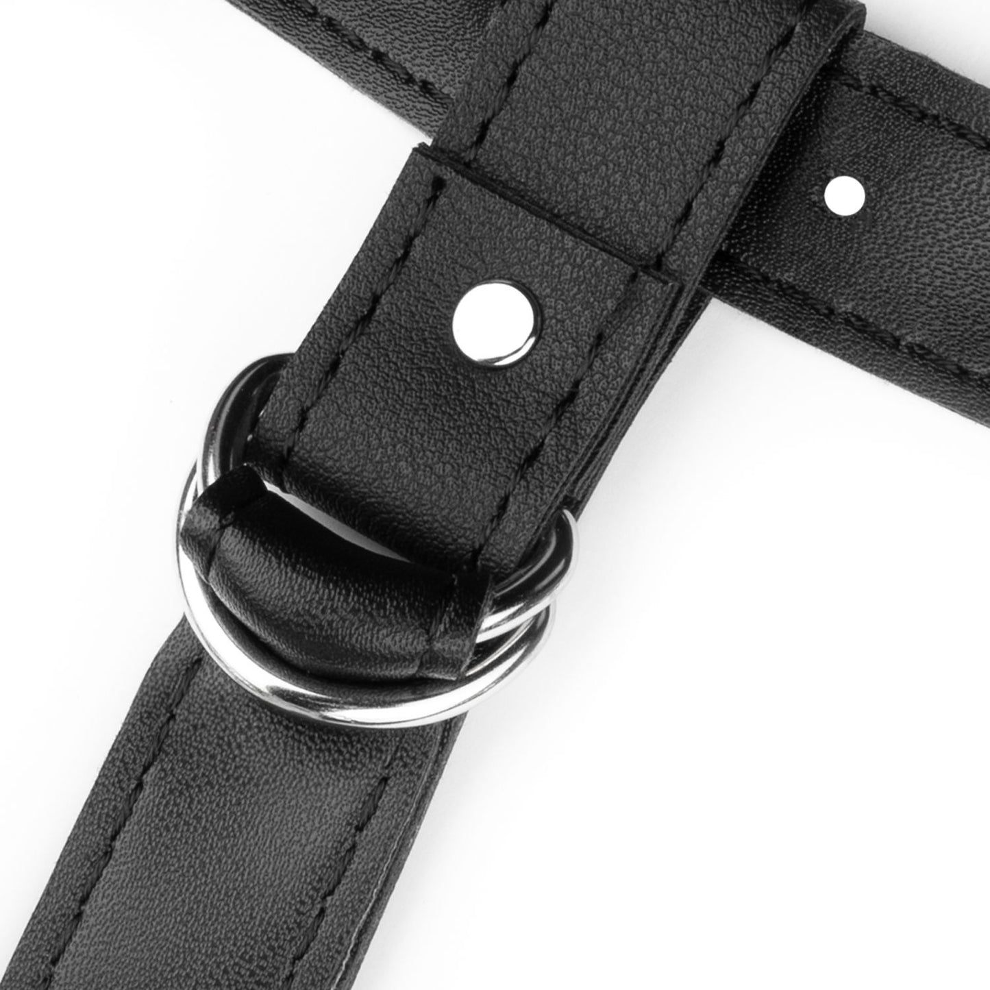 Easytoys Fetish - Double-Sided Strap-On Dildo - Black