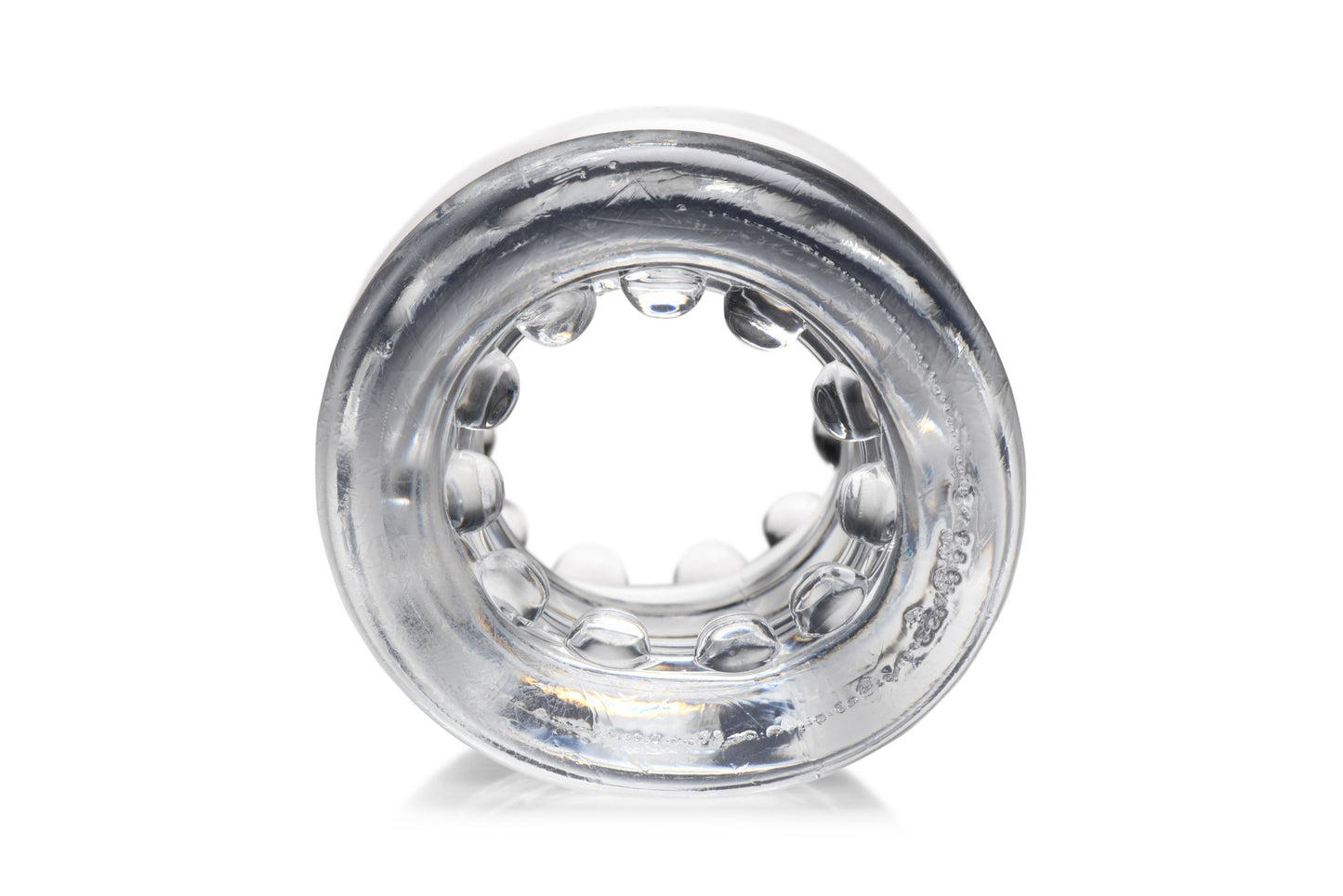 XR Brands - Ball Stack Ball Stretcher - Transparent – Silicone Ball Stretcher