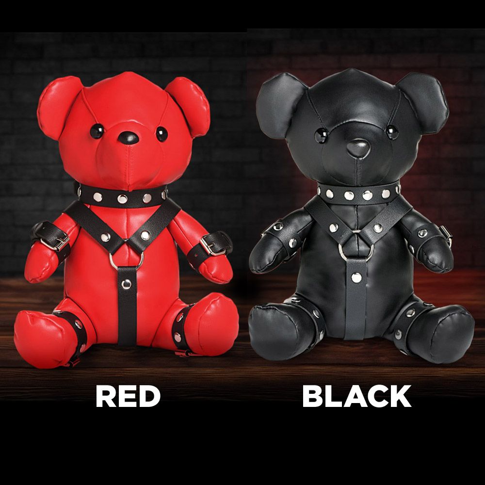 XR Brands - Gimp Bear - Red – Lingerie Set