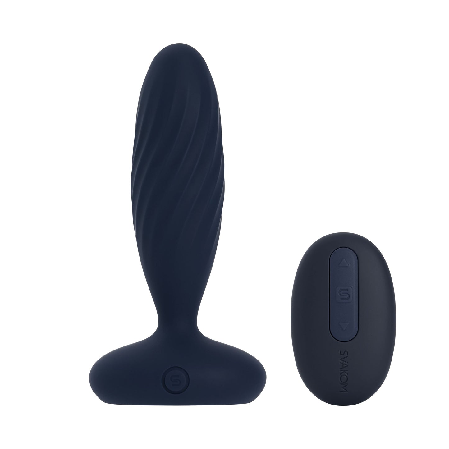 SVAKOM - Jordan Thrusting Butt Plug - Azul