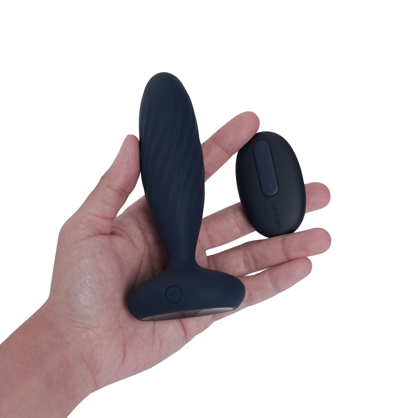 SVAKOM - Jordan Thrusting Butt Plug - Azul
