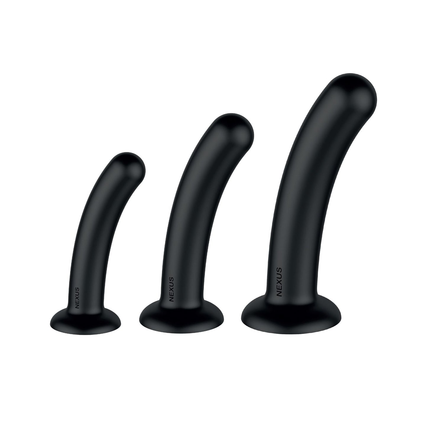 Nexus - Dilator Set Silicone Anal Dildos - Black