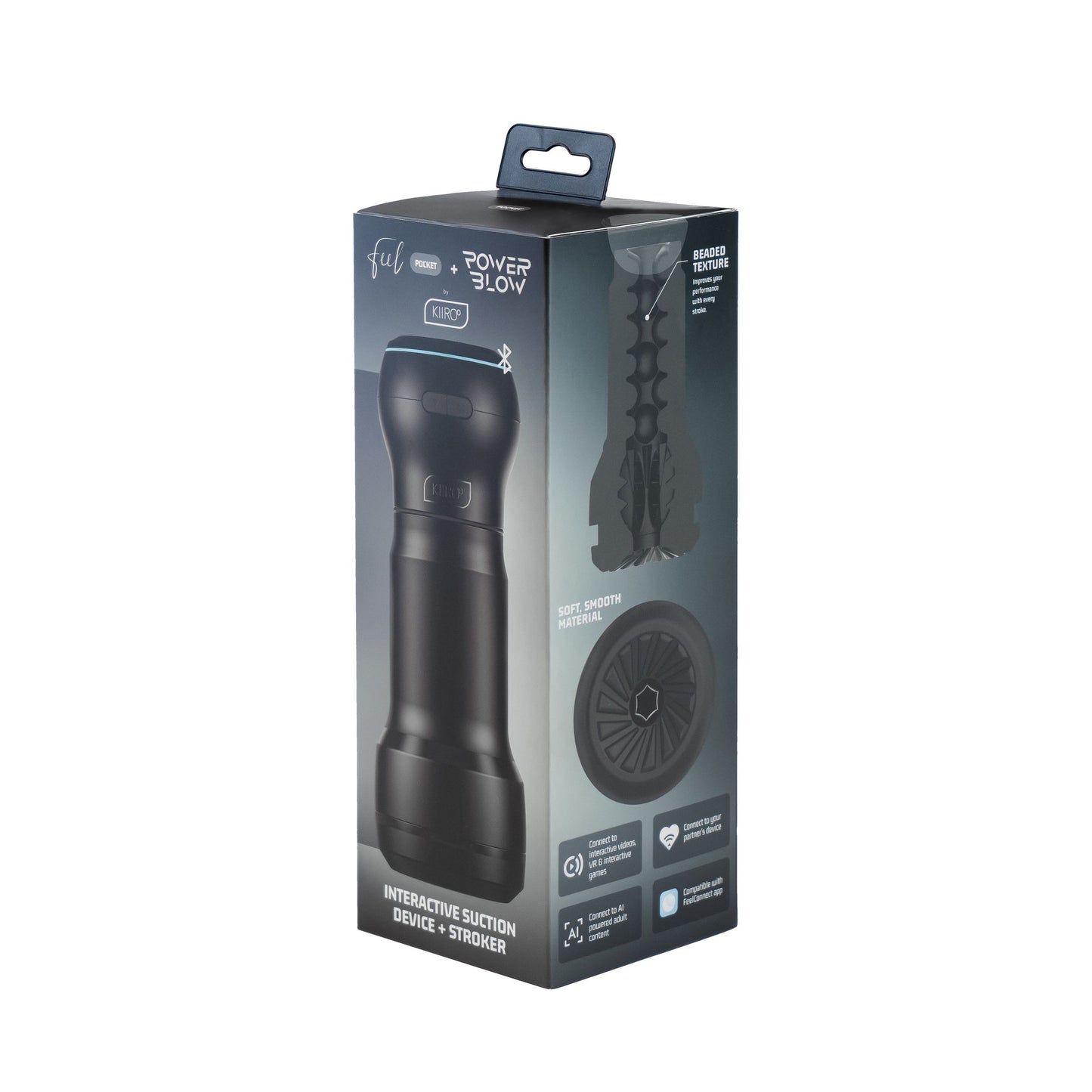 Kiiroo - Feel by Kiiroo PocketBlow Stroker – Male Masturbator