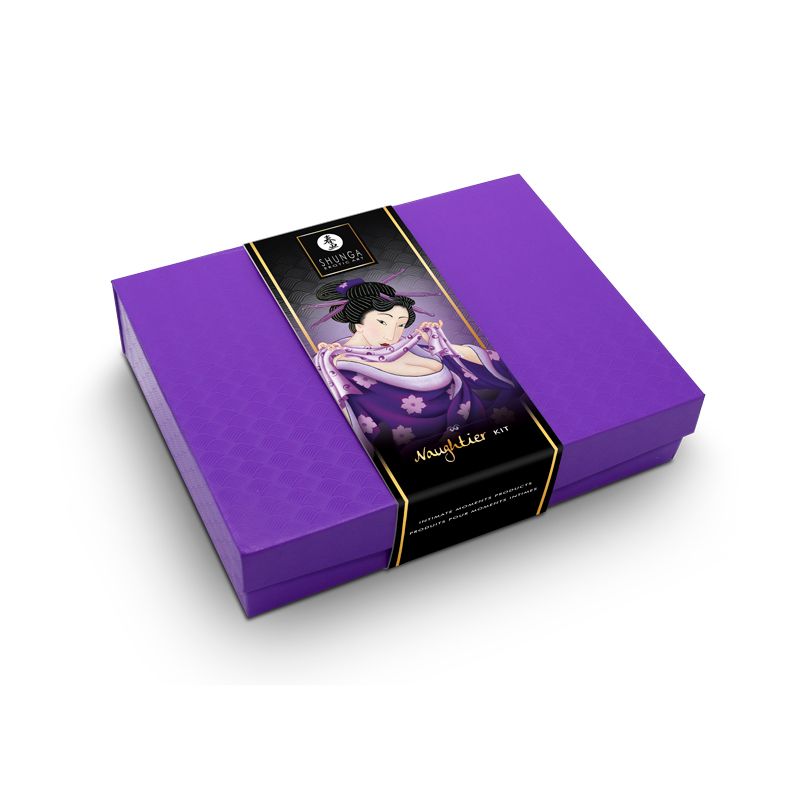 Shunga - Naughtier Kit for Couples – Water Based Lubricant