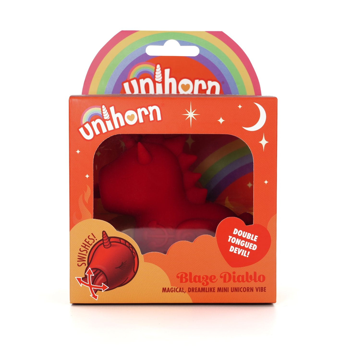 Unihorn - Blaze Diablo Vibrator - Red – Clitoral Vibrator