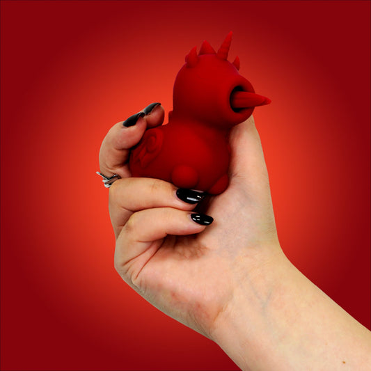 Unihorn - Blaze Diablo Vibrator - Red – Clitoral Vibrator