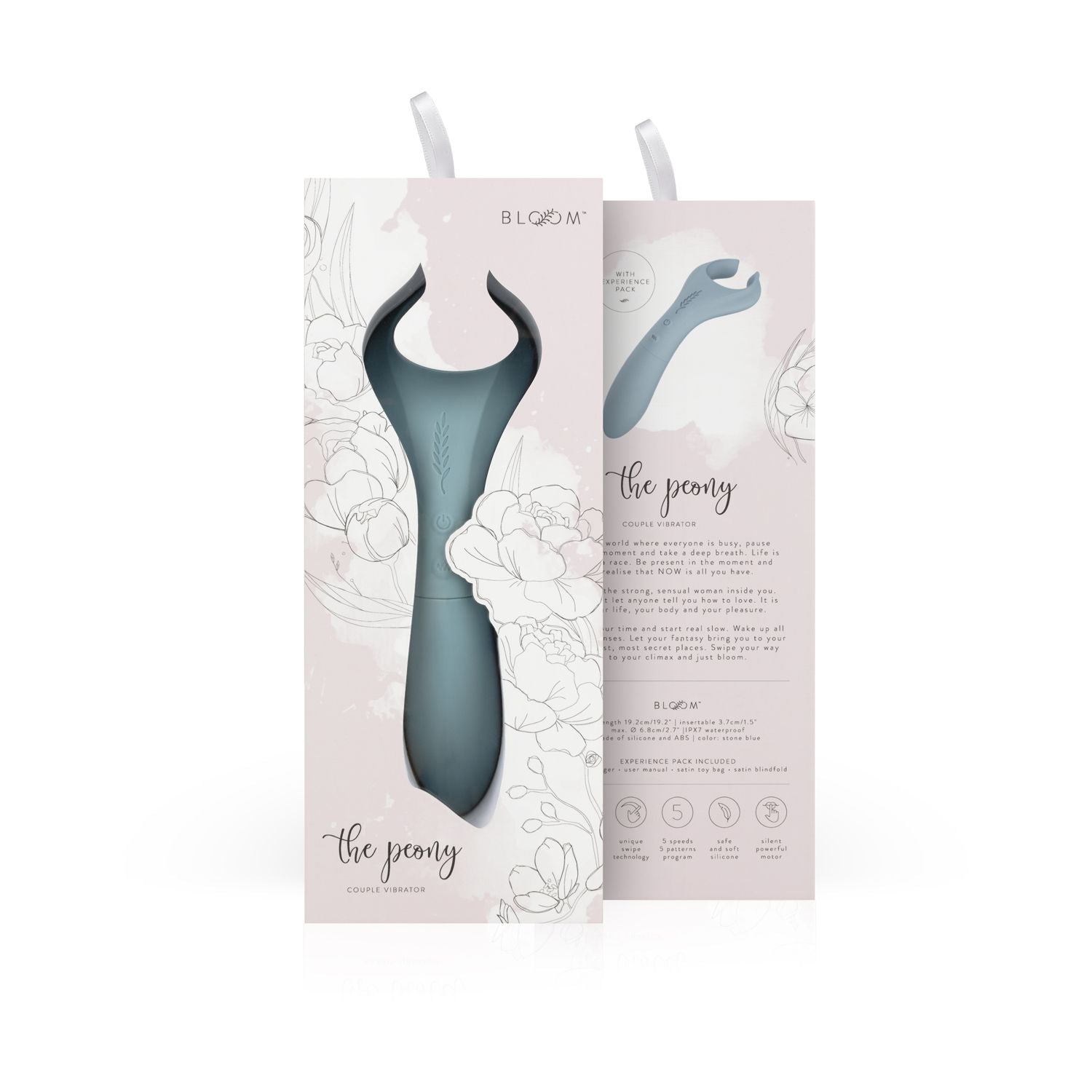 Bloom - The Peony Couple Vibrator - Green