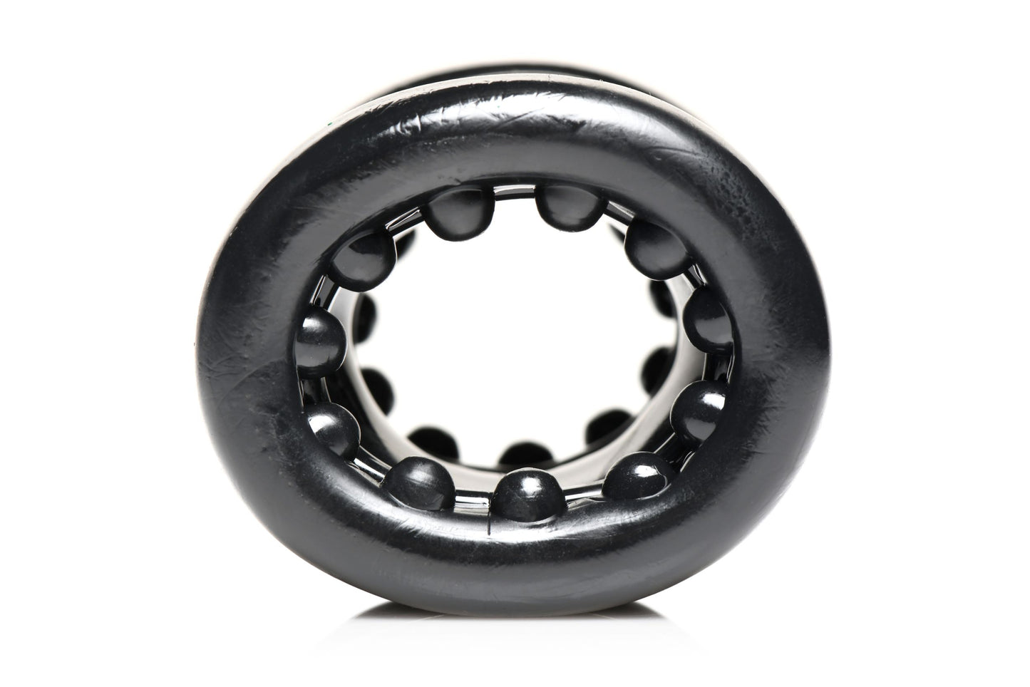 XR Brands - Ball Stack Ball Stretcher - Black – Silicone Ball Stretcher