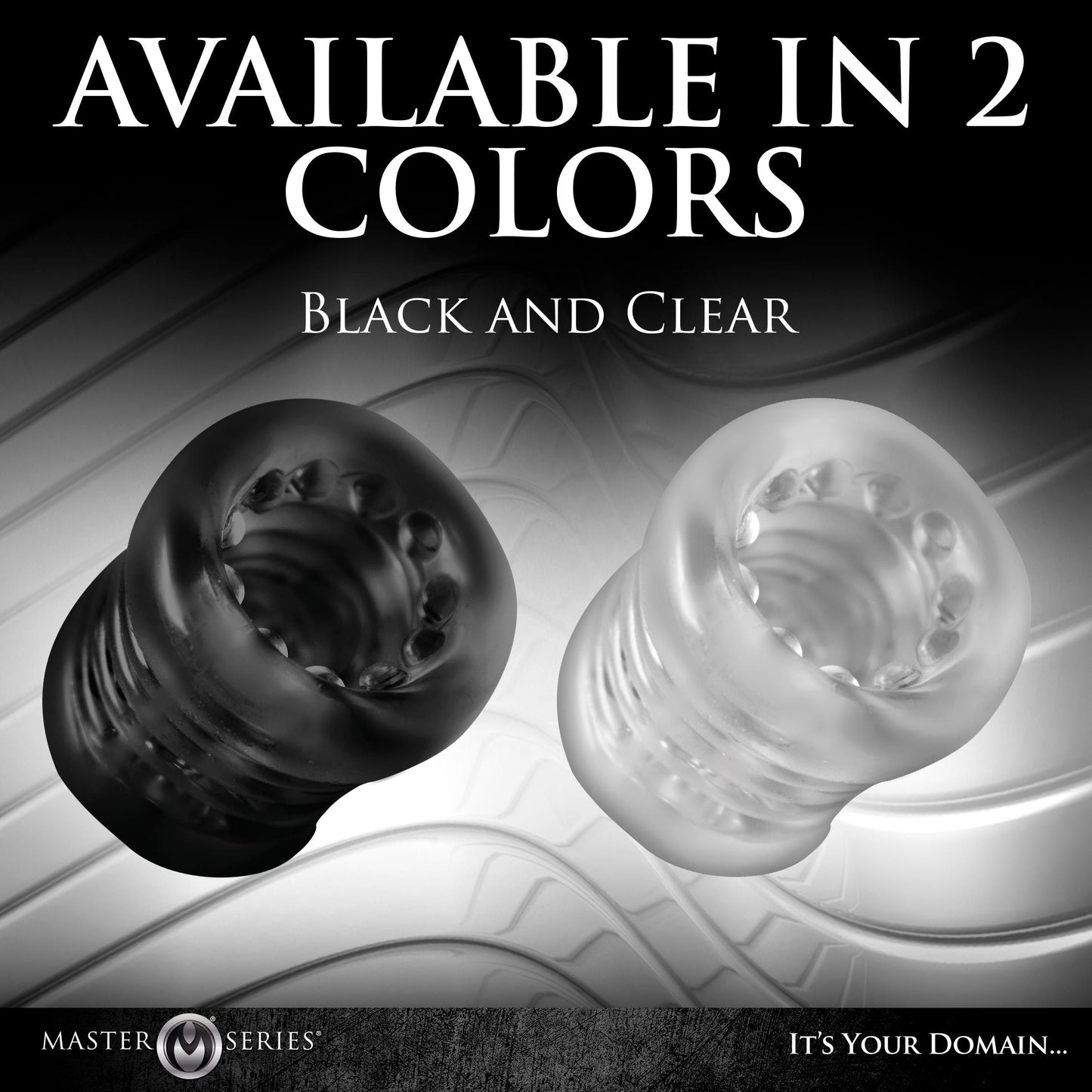 XR Brands - Ball Stack Ball Stretcher - Transparent – Silicone Ball Stretcher
