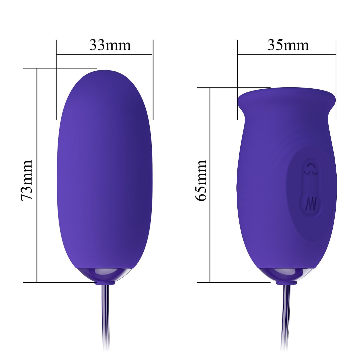 Pretty Love - Daisy-Youth - Blue – Egg Vibrator