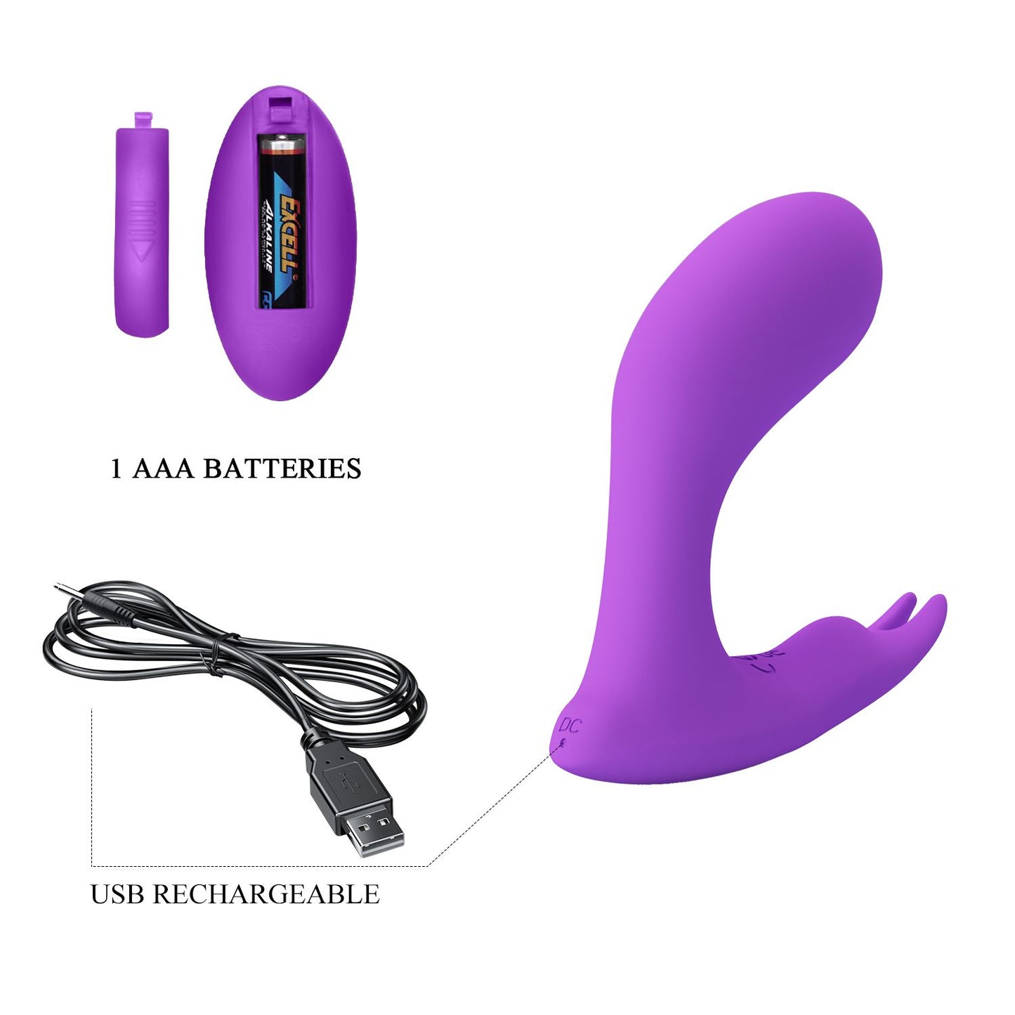 Pretty Love - Idabelle - Purple – Rabbit Vibrator