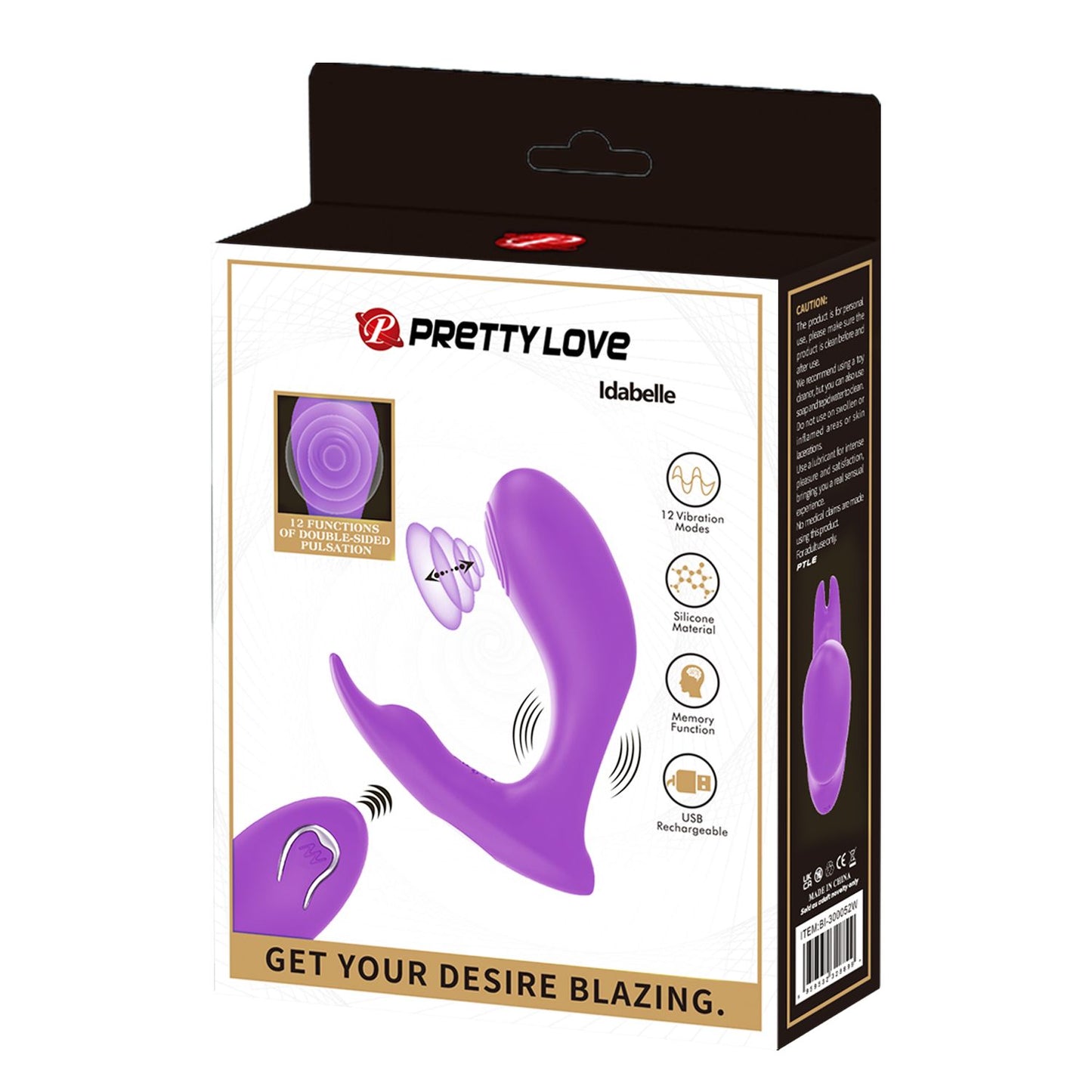Pretty Love - Idabelle - Purple – Rabbit Vibrator