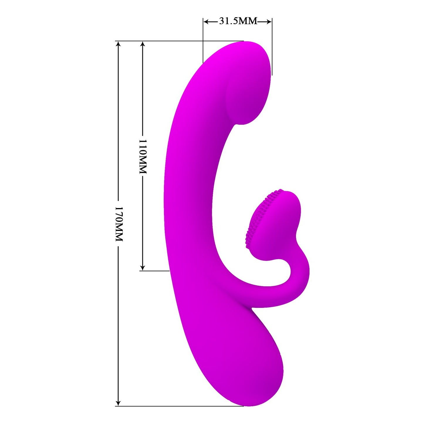Pretty Love - Sincere - Purple – Rabbit Vibrator