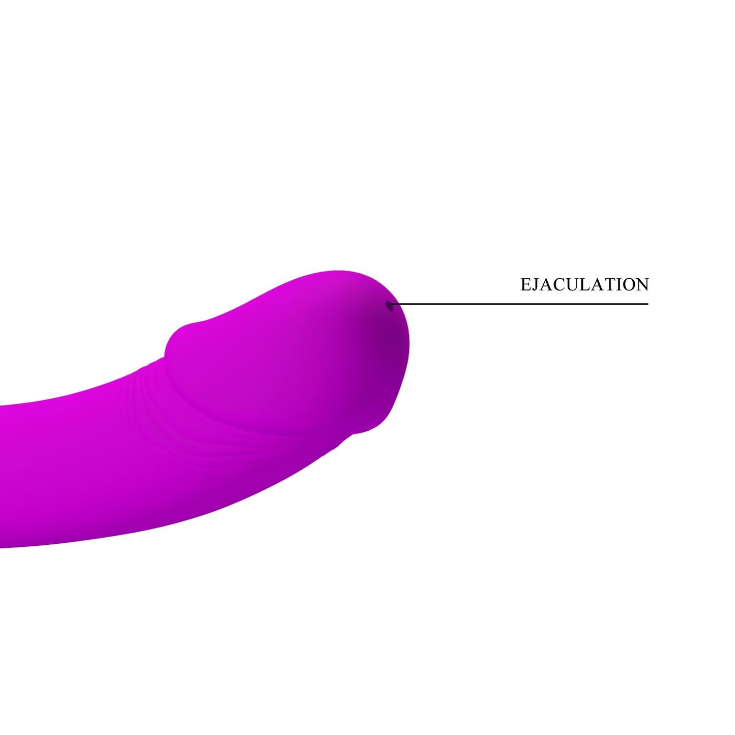 Pretty Love - Kelpie - Purple – Strap on Dildo