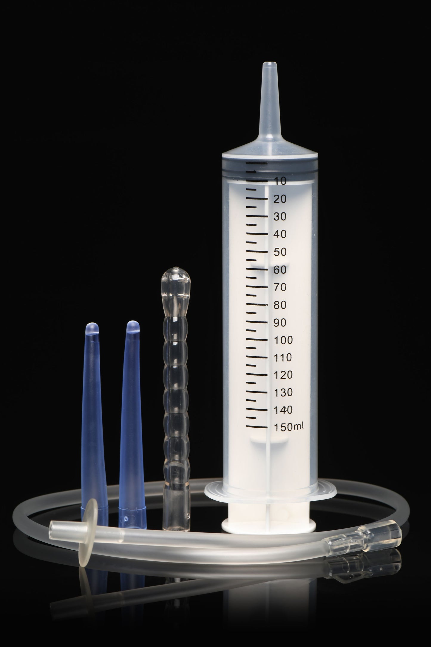 XR Brands - Enema Syringe with Attachments - 150 ml – Anal Douche